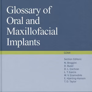 Glossary Of Oral And Maxillofacial Implants