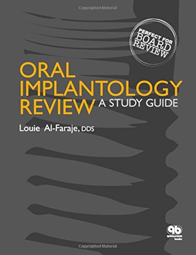 Oral Implantology Review: A Study Guide